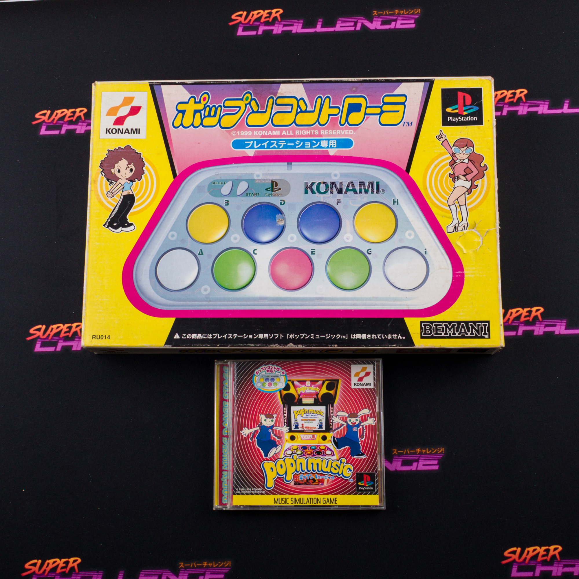 Pop'n Music + Controller